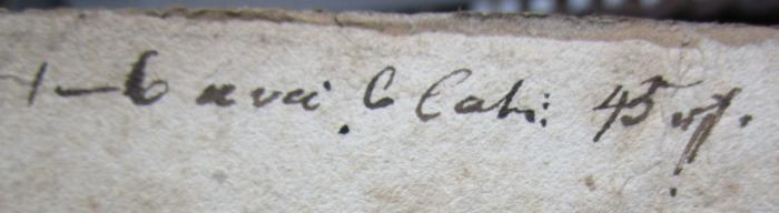  Tableau historique et pittoresque de Paris : depuis les Gaulois jusqu'à nos jours. Tome premier - première partie. (1822);- (unbekannt), Von Hand: Nummer; '1-6 [...]: 43 [...].'. 