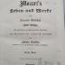 Mozart's Leben und Werke. Vierter Band. (1859)