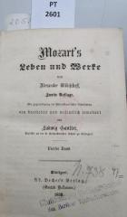 Mozart's Leben und Werke. Vierter Band. (1859)