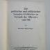 Pc 3400 (ausgesondert) : Die politischen und militärischen Verantwortlichkeiten im Verlaufe der Offensive von 1918. (1927)