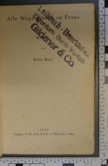  Alle Wege führen zu Franz (1932)