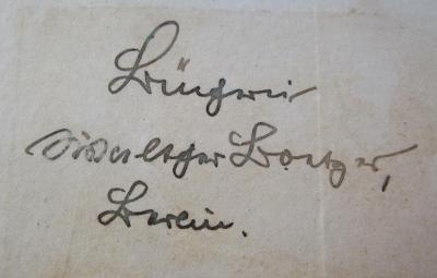  Seeschlacht : Tragödie (1918);- (Boetger, Walther), Von Hand: Autogramm, Name, Ortsangabe; 'Bücherei Walther Boetger, Berlin'. 