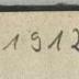 -, Von Hand: Annotation; '[1912]'