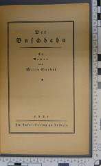  Der Buschhahn (1921)