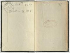 - (Arbeiter-Zentral-Bibliothek Magdeburg), Stempel: Exlibris; 'Arbeiter-Zentral-Bibliothek Magdeburg Georgenplatz Nr. 10'. 