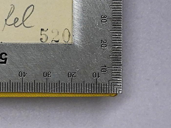 Ga 181 : Die Diplomatie des Vatikans zur Zeit des Imperialismus (1932);-, Stempel: Nummer; '520'
