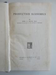 Bsa 45 : Production economics (1926)