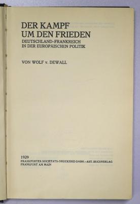 Ga 208 : Der Kampf um den Frieden (1929)