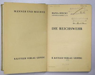 Ga 200 : Die Reichswehr (1933)