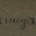 - (Franzmeyer, Heinz), Von Hand: Autogramm; 'Franzmeyer 1911'. 