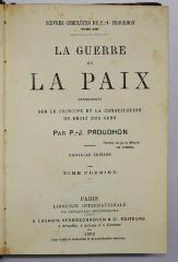 D 302-13<2>;D 302-14<2> ; ;: La Guerre et la Paix (1869)