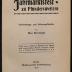 DLIT24335 : Jahrmarktsfest zu Plundersweilern Entstehungs- u. Bühnengeschichte (1900)
