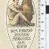 - (Jellinek-Mercedes, Raoul Fernand), Etikett: Exlibris, Name, Abbildung; 'Dem Fernand Jellinek-Mercedes sein Buch Kurt Fec'.  (Prototyp)