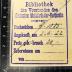 - (Deutscher Metallarbeiter-Verband;Deutscher Metallarbeiter-Verband. Vorstand. Bibliothek), Stempel: Berufsangabe/Titel/Branche, Preis, Signatur, Datum, ; 'Bibliothek des Vorstandes des Deutschen Metallarbeiter-Verbandes Buchzeichen ... Angekauft am ... Preis geb.-brosch. ... Ueberwiesen am ... von ...'.  (Prototyp)