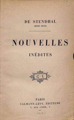 ALIT4335 : Nouvelles inédites (1902)