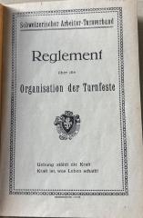 1936 A 15503 : Reglement über die Organisation der Turnfeste 
 (1920)