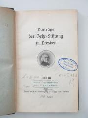 KLZ I 21-3 : Der Unternehmerstand : Vortrag gehalten in der Gehe-Stiftung zu Dresden am 8. Oktober 1910 (1911)
