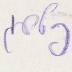 - (Flegenheimer, Moses), Von Hand: Name; 'מאזעז פלעגנהיימער
'. 