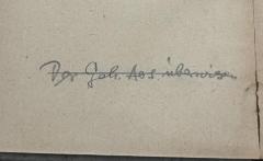 - (Deutsche Bücherei (Leipzig)), Durchgestrichen: Notiz, Zensur; 'Der Geh.-Abt. überwiesen'.  (Prototyp)
