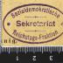 - (Sozialdemokratische Partei Deutschlands;Sozialdemokratische Partei Deutschlands;Deutsches Reich. Sozialdemokratische Reichstagsfraktion. Sekretariat), Stempel: Name; 'Sozialdemokratische Reichstags-Fraktion Sekretariat'.  (Prototyp)
