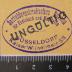 - (Sozialdemokratisches Bureau für Rheinland und Westfalen (SPD)), Stempel: Name, Ortsangabe; 'Sozialdemokratisches Bureau
für Rheinland und Westfalen
Düsseldorf
Kaiser Wilhelmstr. 55'.  (Prototyp)