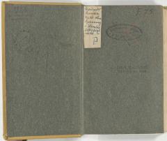 - (Geisler, Herbert), Stempel: Exlibris; 'Herbert Geisler D 3324 SZ Ringelheim 61 Haverlahstr. 17'. 