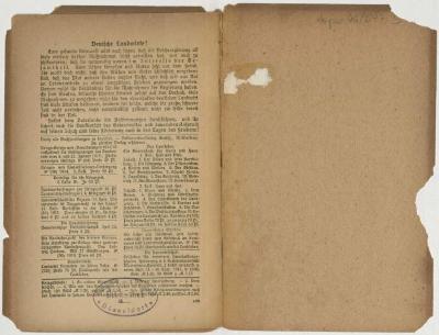 - (Deutscher Werkmeister-Verband Düsseldorf), Stempel: Exlibris; 'Deutscher Werkmeister-Verband Düsseldorf Bibliothek'. 