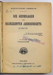 Gb 11<6> : Die Grundlagen des Neunzehnten Jahrhunderts II. Hälfte (1906)