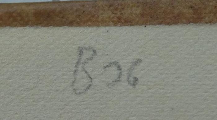 G45II / 987 (unbekannt), Von Hand: Signatur, Nummer; 'B 36'. ;Cm 5937: Aïssé : Novelle (1916)