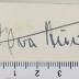 -, Durchgestrichen: Autogramm; 'Elva Kunst'