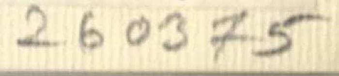 -, Von Hand: Inventar-/ Zugangsnummer; '260375'