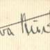 -, Durchgestrichen: Autogramm; 'Elva Kunst'