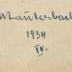 -, Von Hand: Autogramm; 'W Lauterbach 1934 IV.'