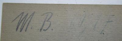  Die Arbeitslosigkeit und die moderne Wirtschaftsentwicklung : Eine Mahnung zur Vorsicht gegenüber der obligatorischen Arbeitslosenversicherung und dem kommunalen Arbeitsnachweis (1898);- (Franz-Mehring-Bibliothek), Von Hand: Nummer; 'M.B. 60,17'. 