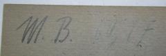 - (Franz-Mehring-Bibliothek), Von Hand: Nummer; 'M.B. 60,17'. 