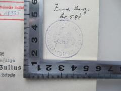 - (Kreisausschuss des Landkreises Cottbus), Stempel: Berufsangabe/Titel/Branche, Ortsangabe; 'Kreisausschuss des Landkreises Cottbus'.  (Prototyp)