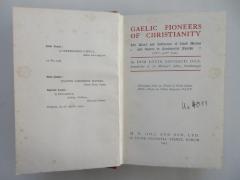 Ue 4011 : Gaelic Pioneers of Christianity. The Work and Influence of Irish Monks and Saints in Continental Europe (VIth - XIIth Cent.) (1923)