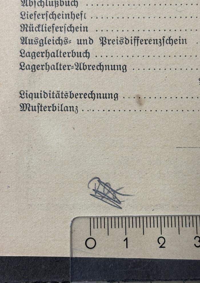 - (Deutsche Bücherei (Leipzig)), Durchgestrichen: Notiz, Zensur; 'Der '. 