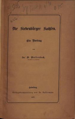 ADG2678 : <> Siebenbürger Sachsen (1870)
