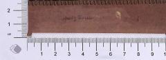 - (Bariser/Pariser[?], Ludwig), Stempel: Name; 'Ludwig Bariser [Pariser?]'. 