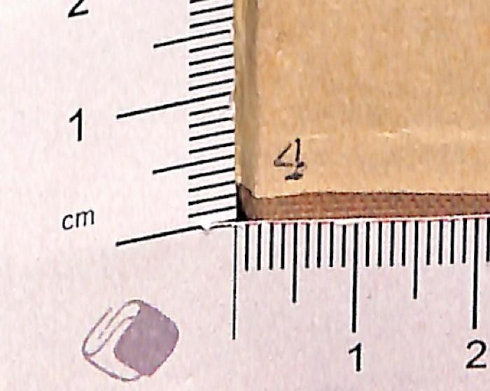 -, Stempel: Nummer; '4'