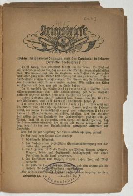 - (Deutscher Werkmeister-Verband Düsseldorf), Von Hand: Notiz; 'Kat. 01'. 
