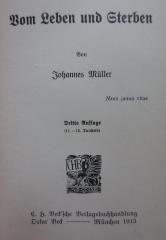 Hb 167: Vom Leben und Sterben (1913)