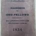 Zs 4045 Jg. 1934 : Haandbog for Odd-Fellows under Jurisdiktion af den uafhaengige Stor-Loge for Kongeriget Danmark (1934)