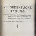 Zsq 1001 Jg. 1934 : VII. Ordentliche Tagung der Hwdg. Sektions-Gross-Logen mit deutscher Verhandlungssprache in der ČSR (1934)