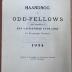 Zs 4045 Jg. 1934 : Haandbog for Odd-Fellows under Jurisdiktion af den uafhaengige Stor-Loge for Kongeriget Danmark (1934)