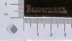 -, Stempel: Name; 'Bassermann.' (Prototyp)