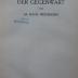 Hc 10 11 2.Ex.: Charakterkunde der Gegenwart (1931)