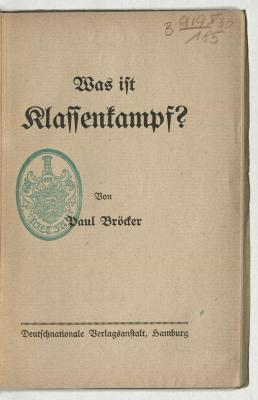 - (Dolezalek, Alexander), Von Hand: Signatur; 'B 919X30/185'. 