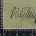 -, Von Hand: Autogramm; 'Dietz[au]'